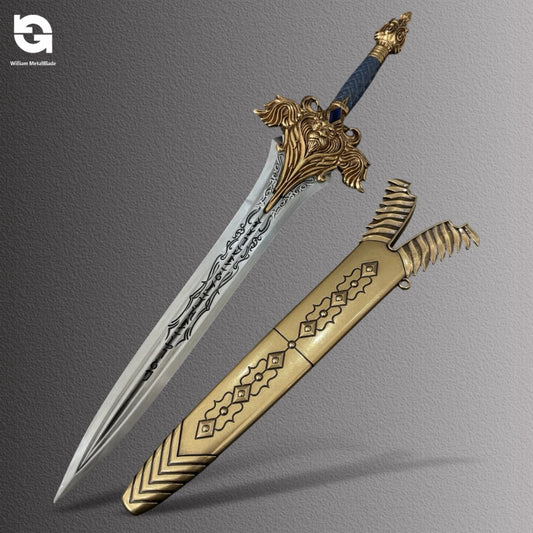30CM/11.8" Classical Game Royal Guard Sword With Sheath Fan Art For Display