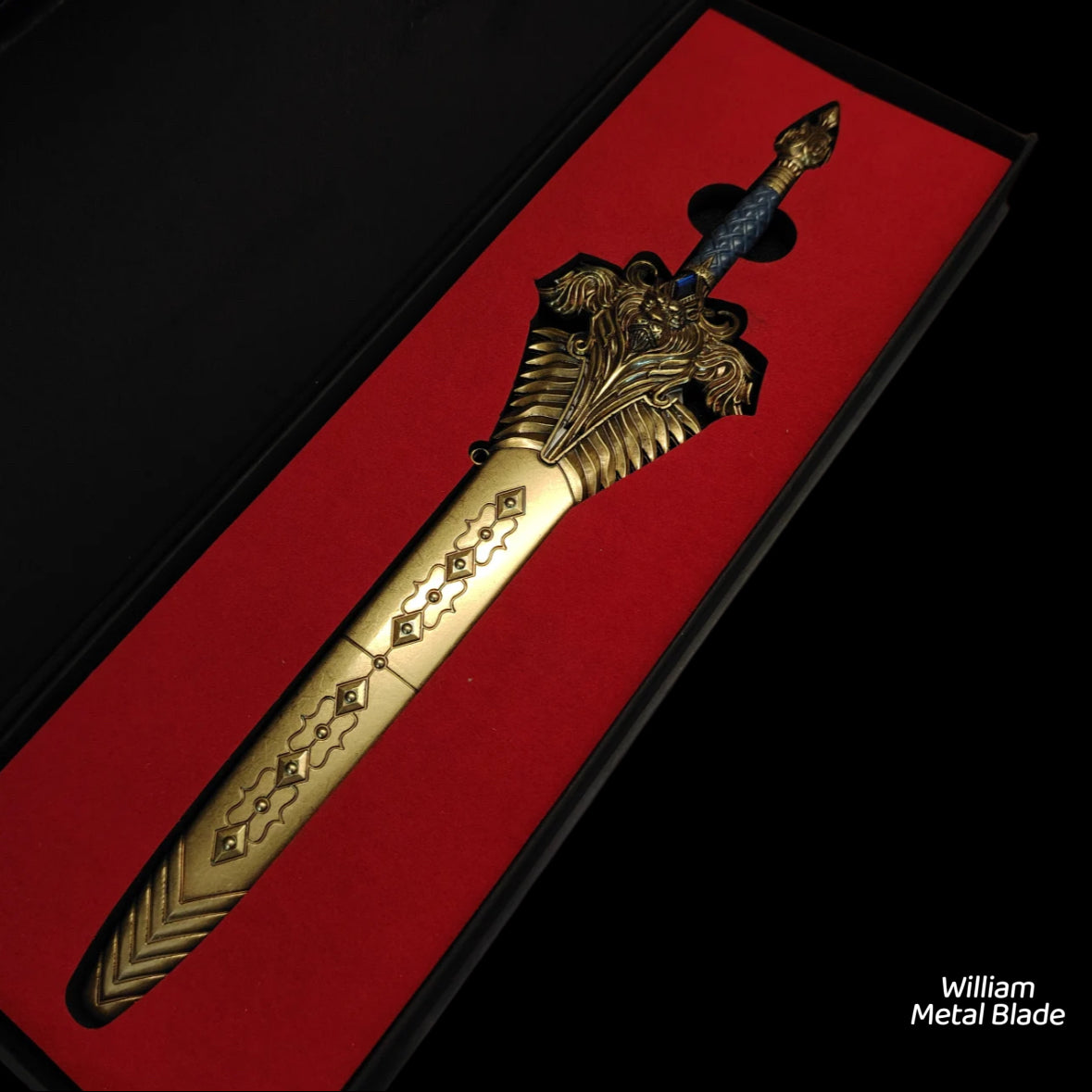 30CM/11.8" Classical Game Royal Guard Sword With Sheath Fan Art For Display