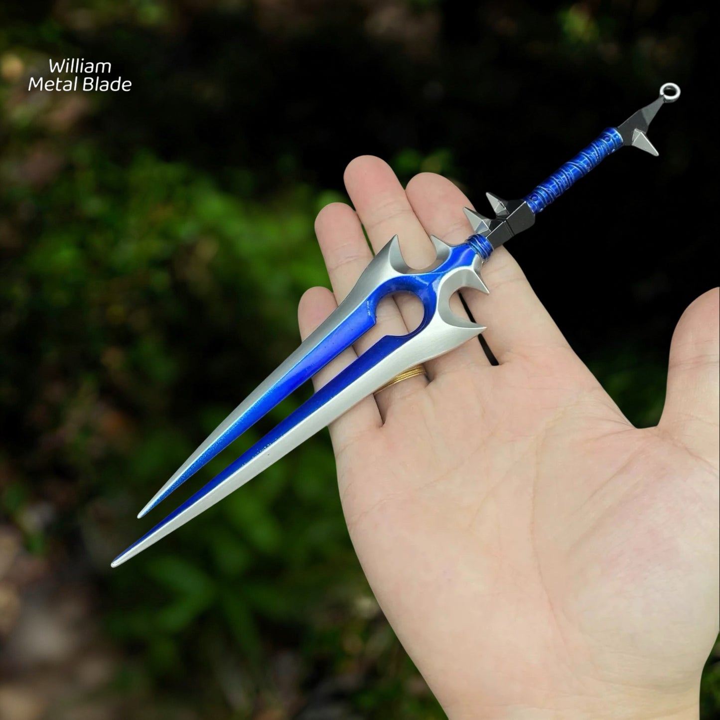 30CM/11.8" Metal Lich King Arthas Frostmourne Sword Craft