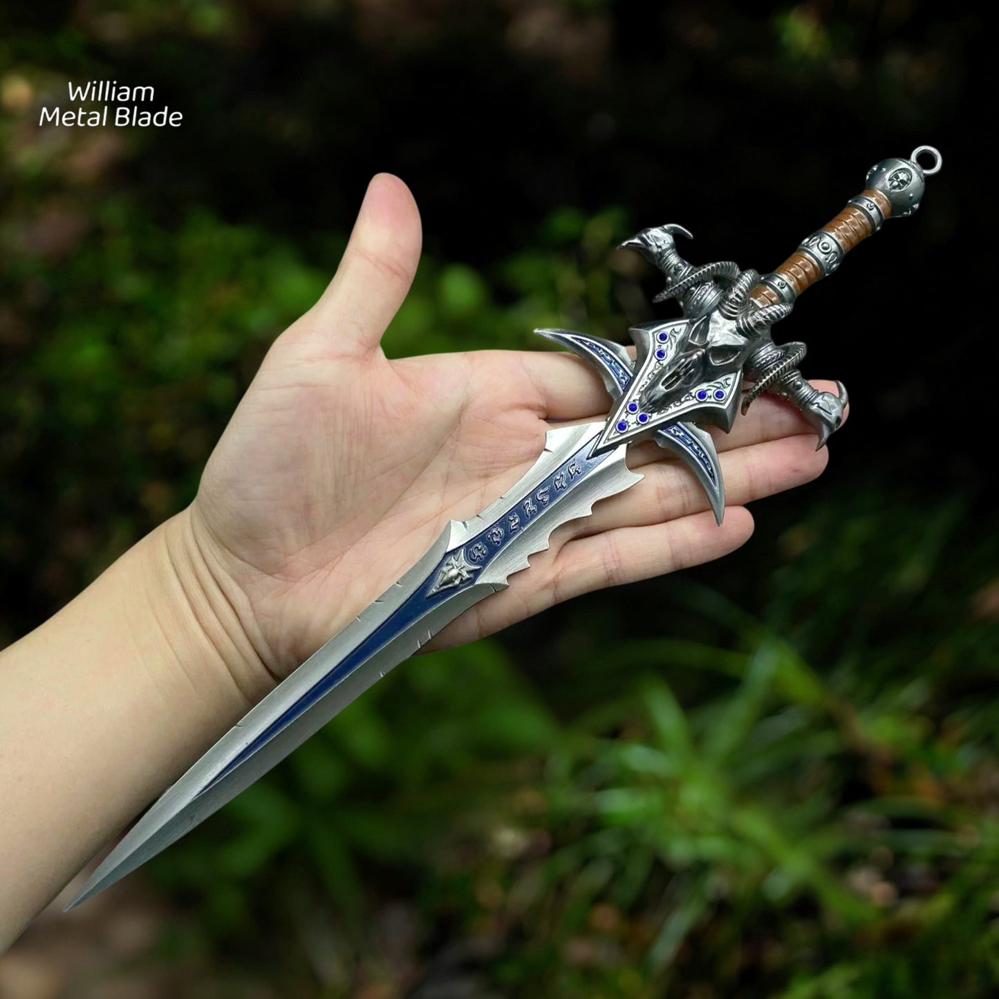 30CM/11.8" Metal Lich King Arthas Frostmourne Sword Craft