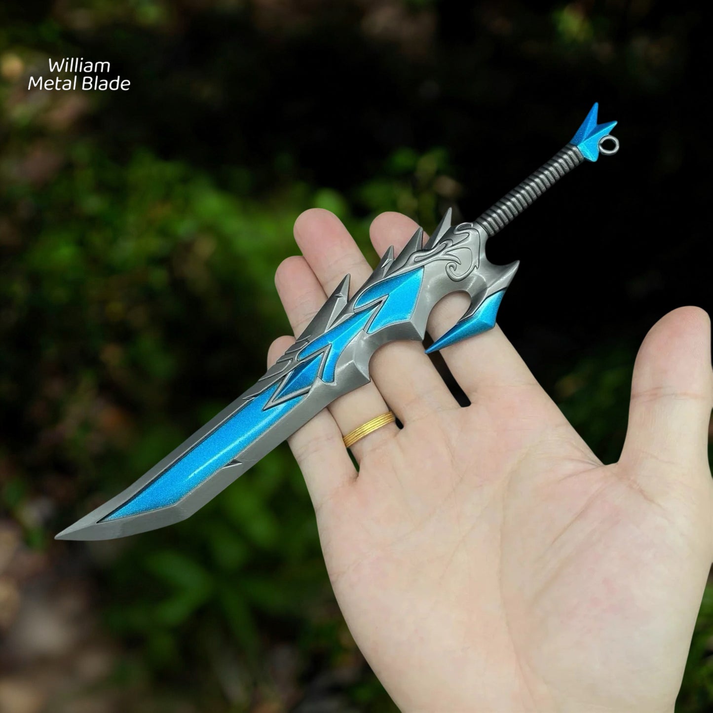 30CM/11.8" Metal Lich King Arthas Frostmourne Sword Craft