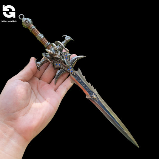 30CM/11.8" Metal Lich King Arthas Frostmourne Sword Craft
