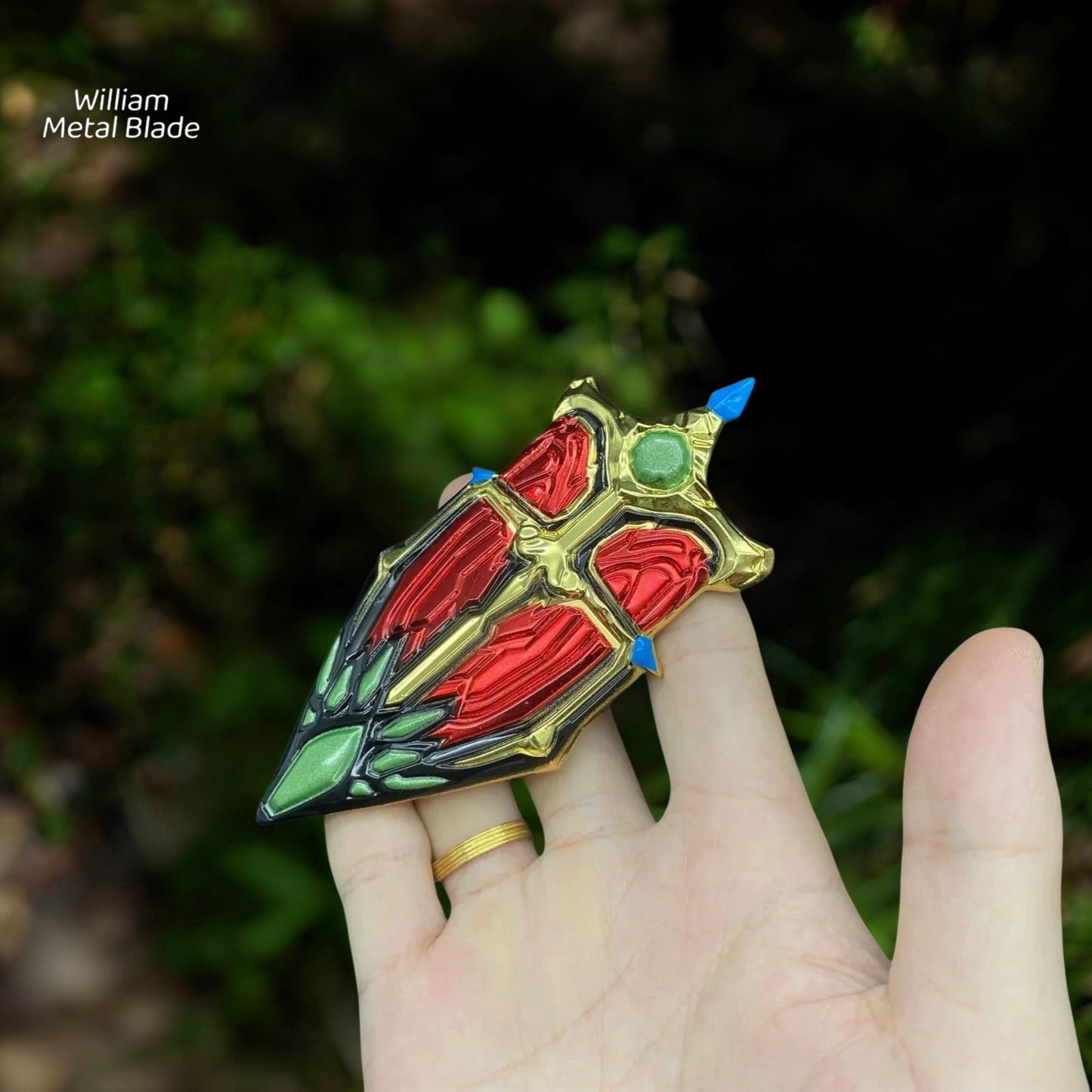 30CM/11.8" Metal Lich King Arthas Frostmourne Sword Craft