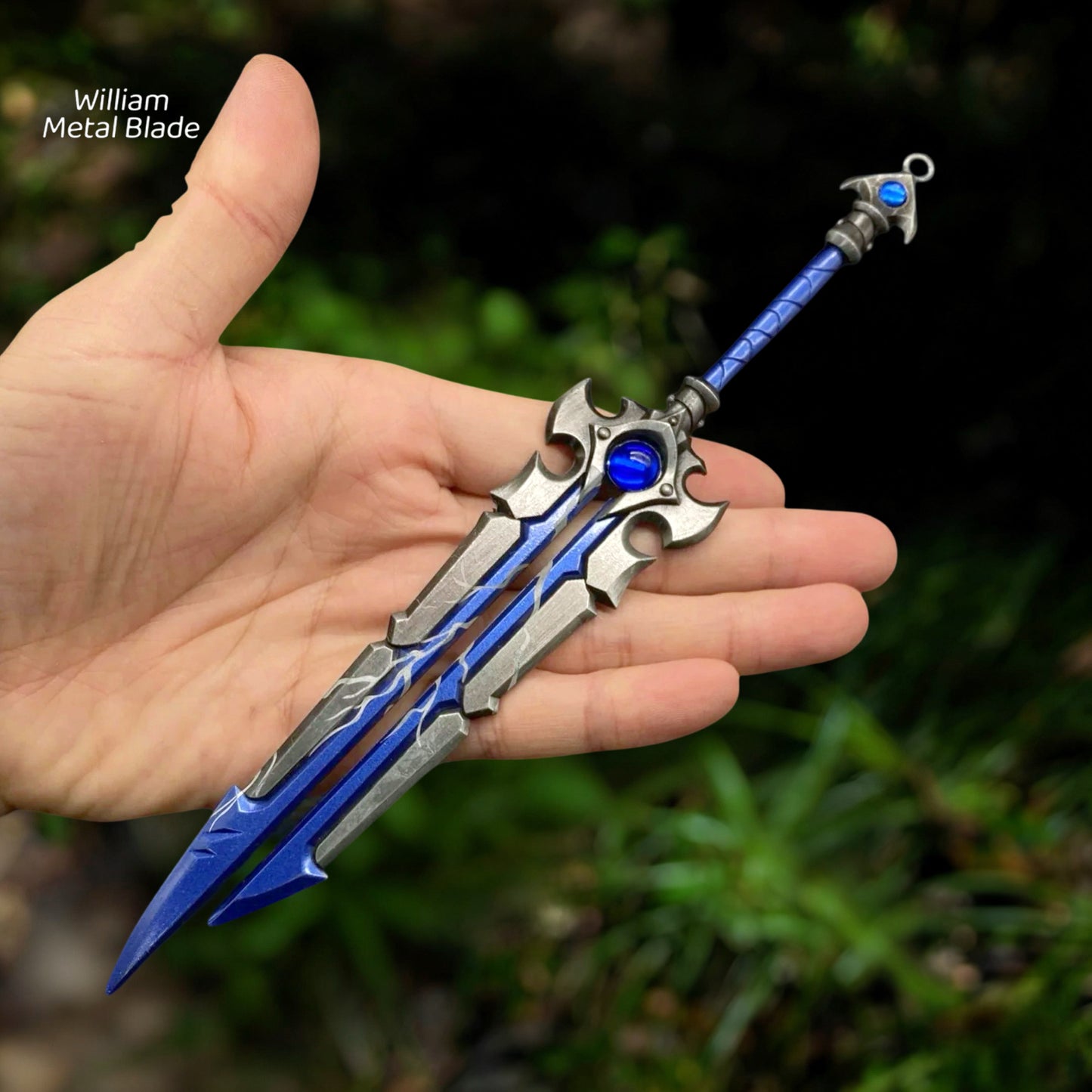 30CM/11.8" Metal Lich King Arthas Frostmourne Sword Craft