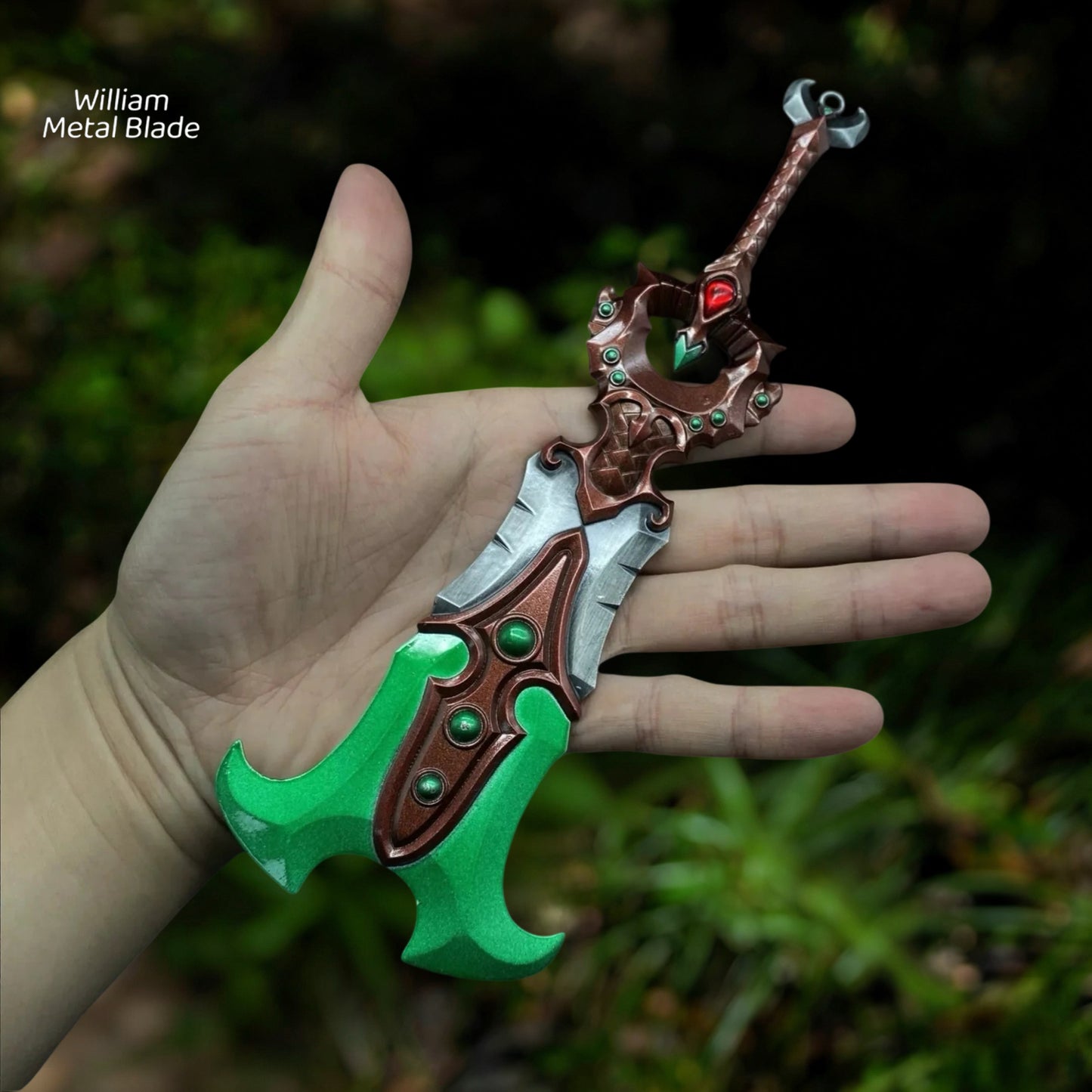 30CM/11.8" Metal Lich King Arthas Frostmourne Sword Craft