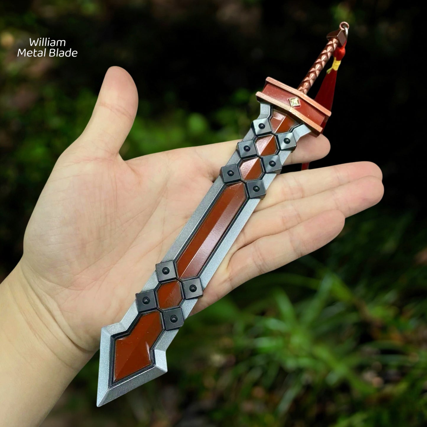 30CM/11.8" Metal Lich King Arthas Frostmourne Sword Craft