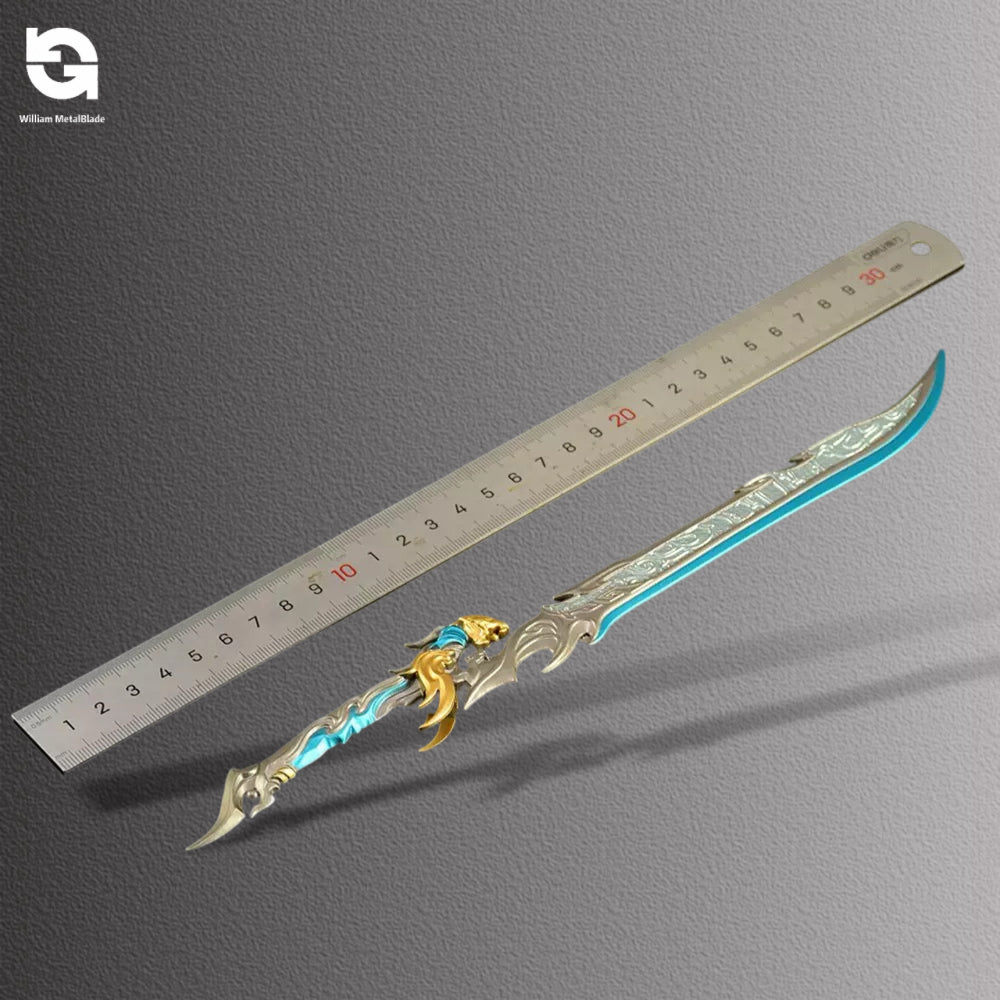 30CM/11.8" NB Exiled Star God Tribulation Alloy Display Art