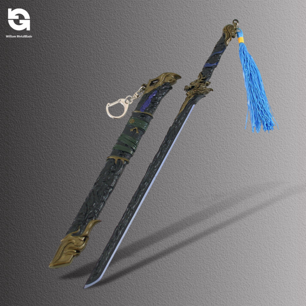 30CM/11.8" NB Gold Ancient Sword Metal Replica