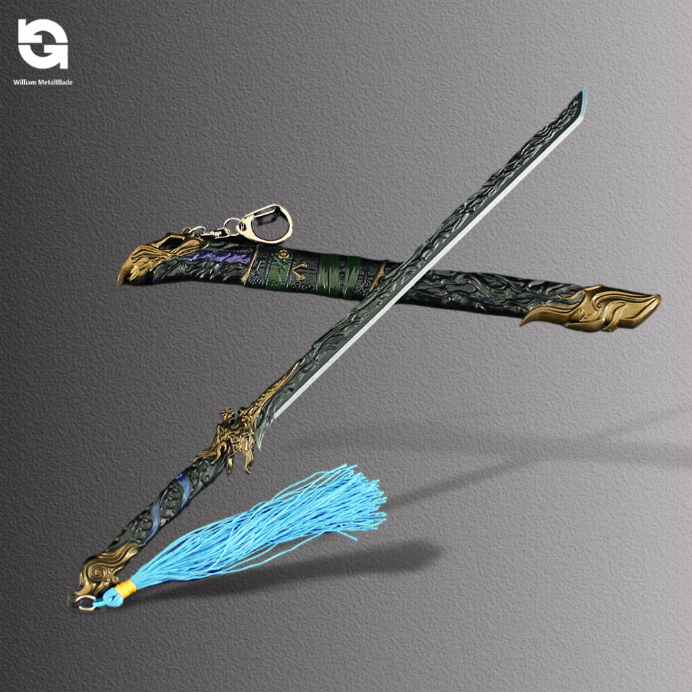 30CM/11.8" NB Gold Ancient Sword Metal Replica