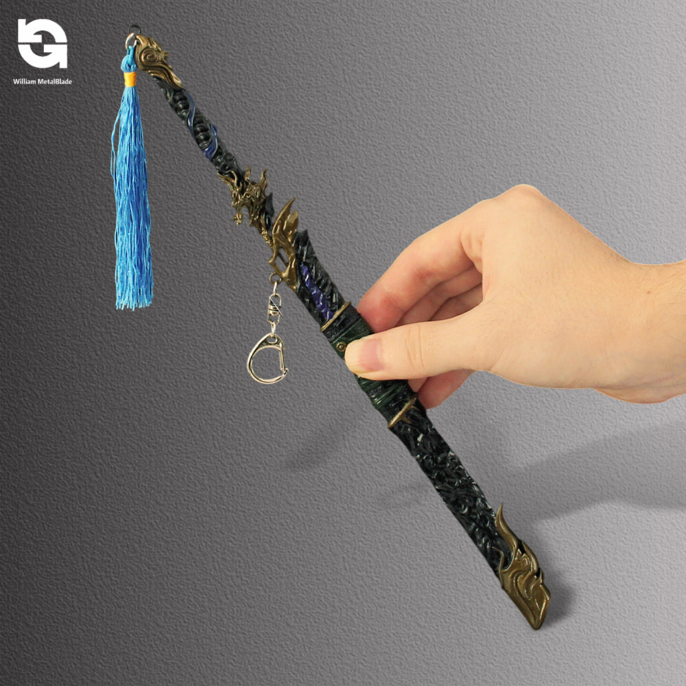 30CM/11.8" NB Gold Ancient Sword Metal Replica