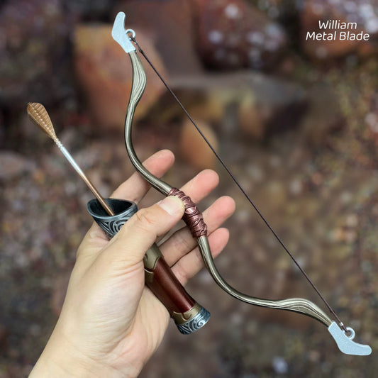 30cm/11.8 " Skyrim Hunting Bow Metal Replica