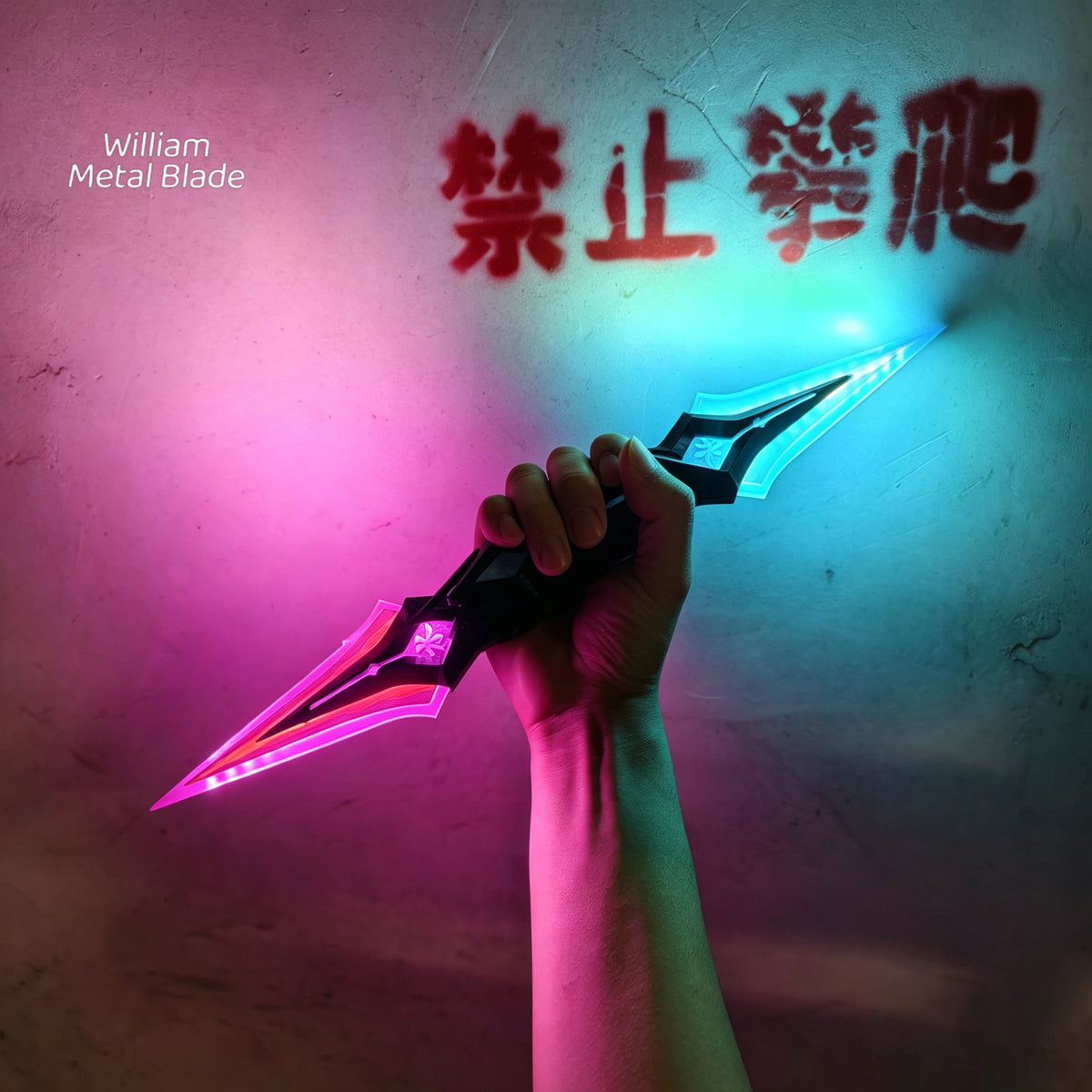 30cm/11.8" Val Kuronami Naru-Kami  Acrylic 3D Night