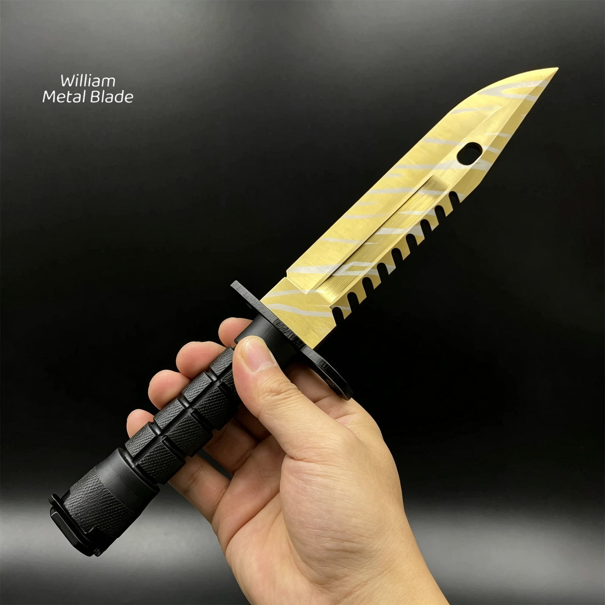 32cm/12.6'' Steel M9 Dagger Sharp Game Props 10 In 1 Pack