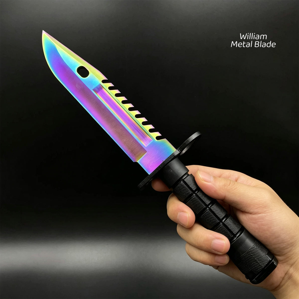 32cm/12.6'' Steel M9 Dagger Sharp Game Props 10 In 1 Pack