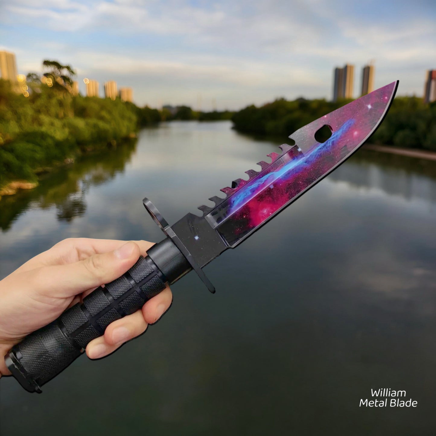 32cm/12.6'' Steel M9 Dagger Sharp Game Props 10 In 1 Pack