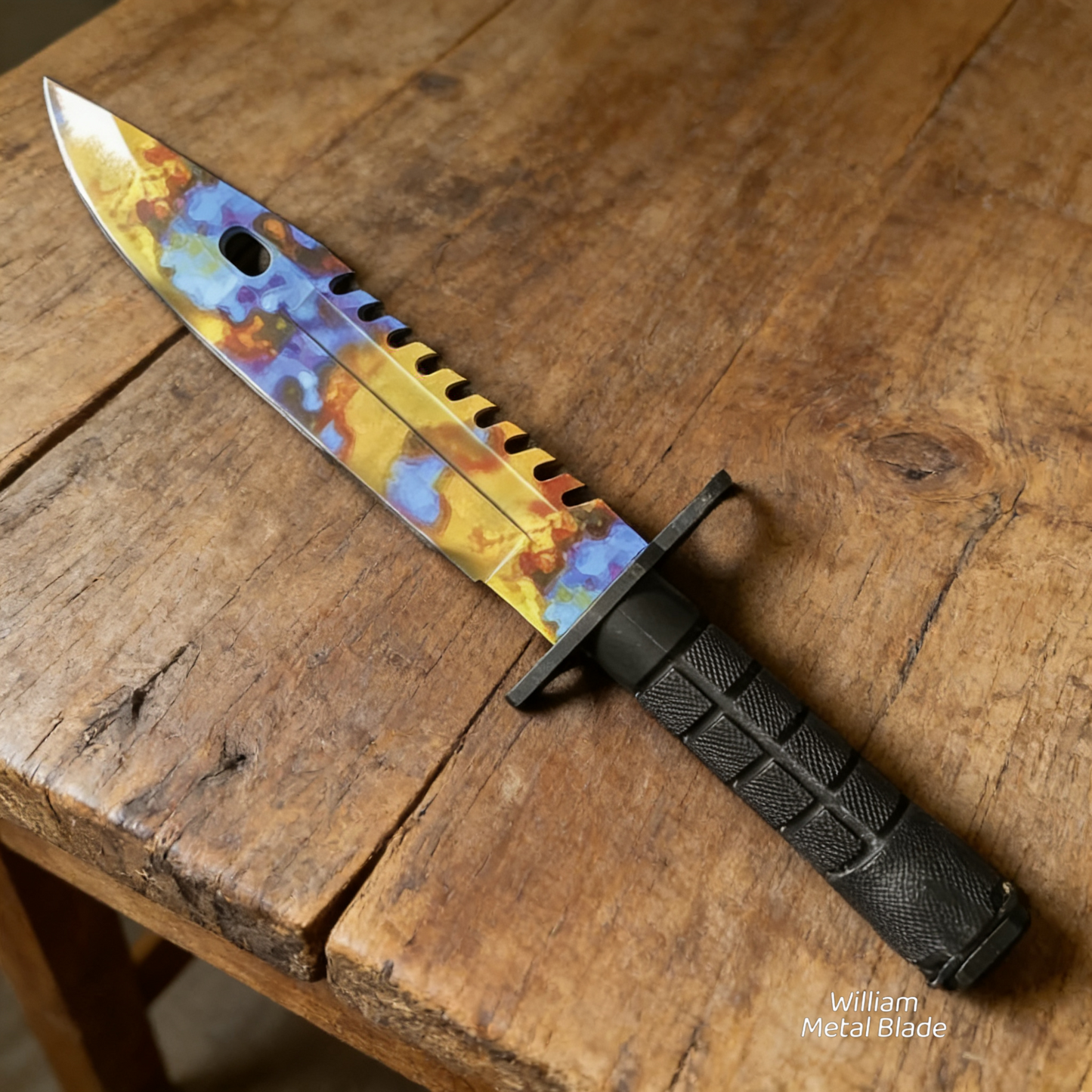 32cm/12.6'' Steel M9 Dagger Sharp Game Props 10 In 1 Pack