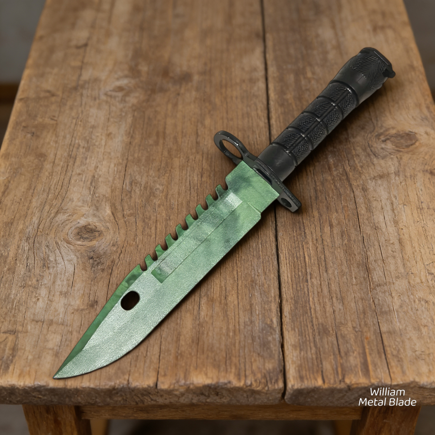 32cm/12.6'' Steel M9 Dagger Sharp Game Props 10 In 1 Pack