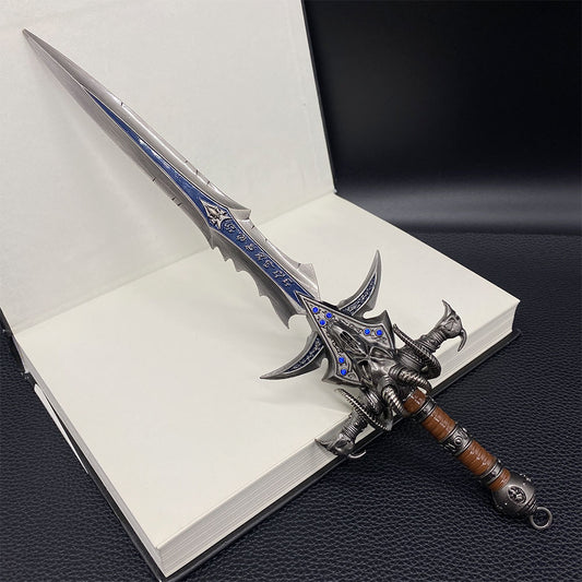 Lichkönig Arthas Frostmourne Schwert 30CM Replik mit Displayhalter 