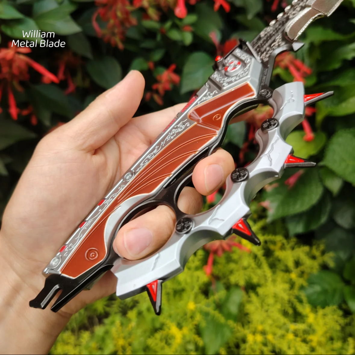 33CM/12.9" Delta Force Creed Knife Metal Blunt Replica