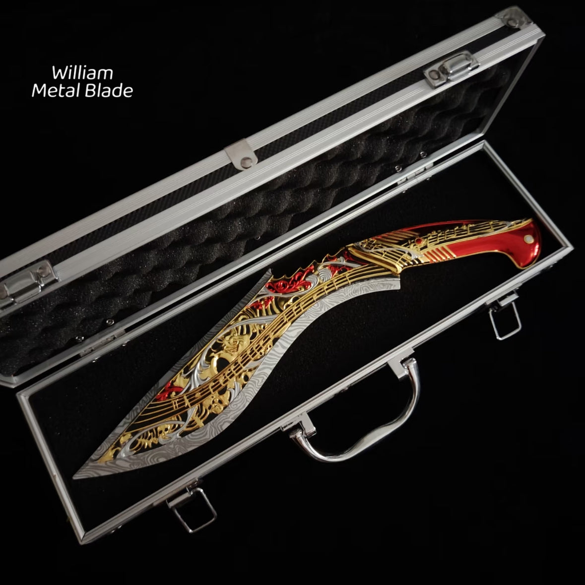 35CM/13.7" Delta Force Elegy Kukri Metal Blunt Replica