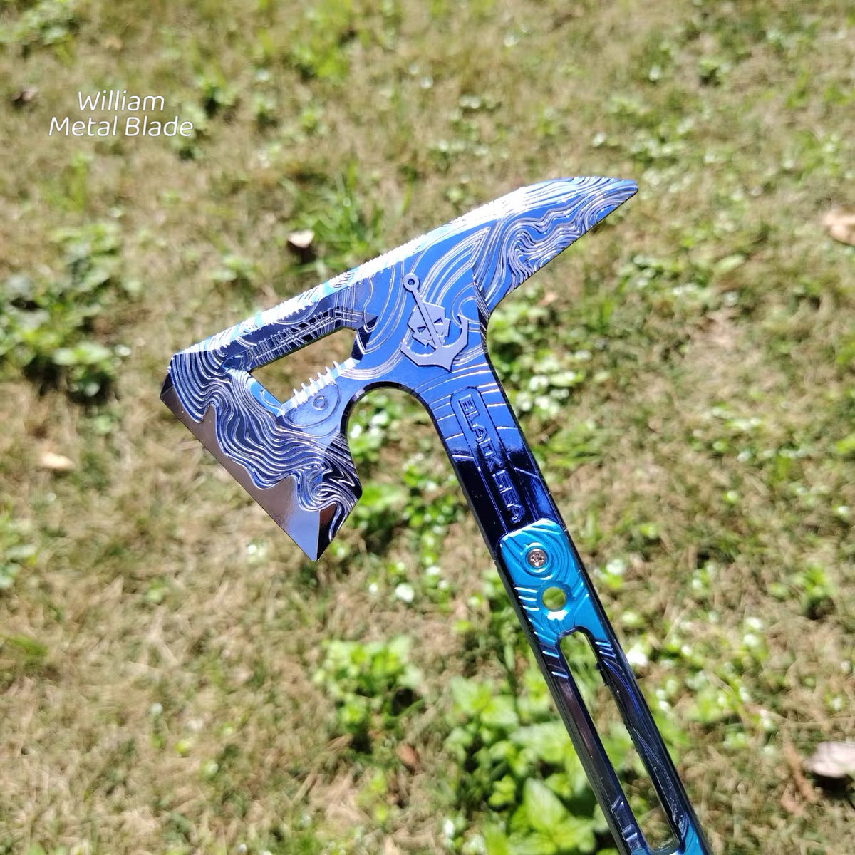 35CM/8.6" DF Black Sea Tactical Axe Metal Replica