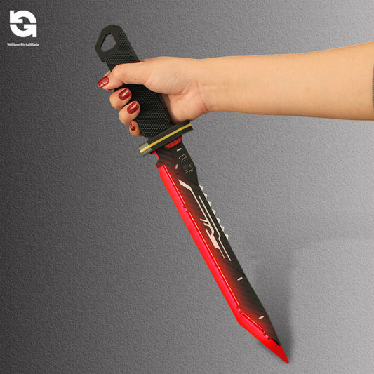 40CM/15.7" N：B Game Peripherals Hunter Blade Acrylic Night Lamp