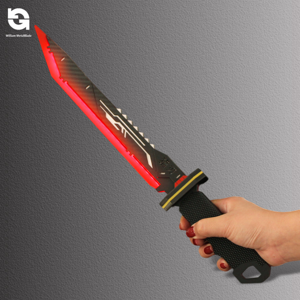 40CM/15.7" N：B Game Peripherals Hunter Blade Acrylic Night Lamp