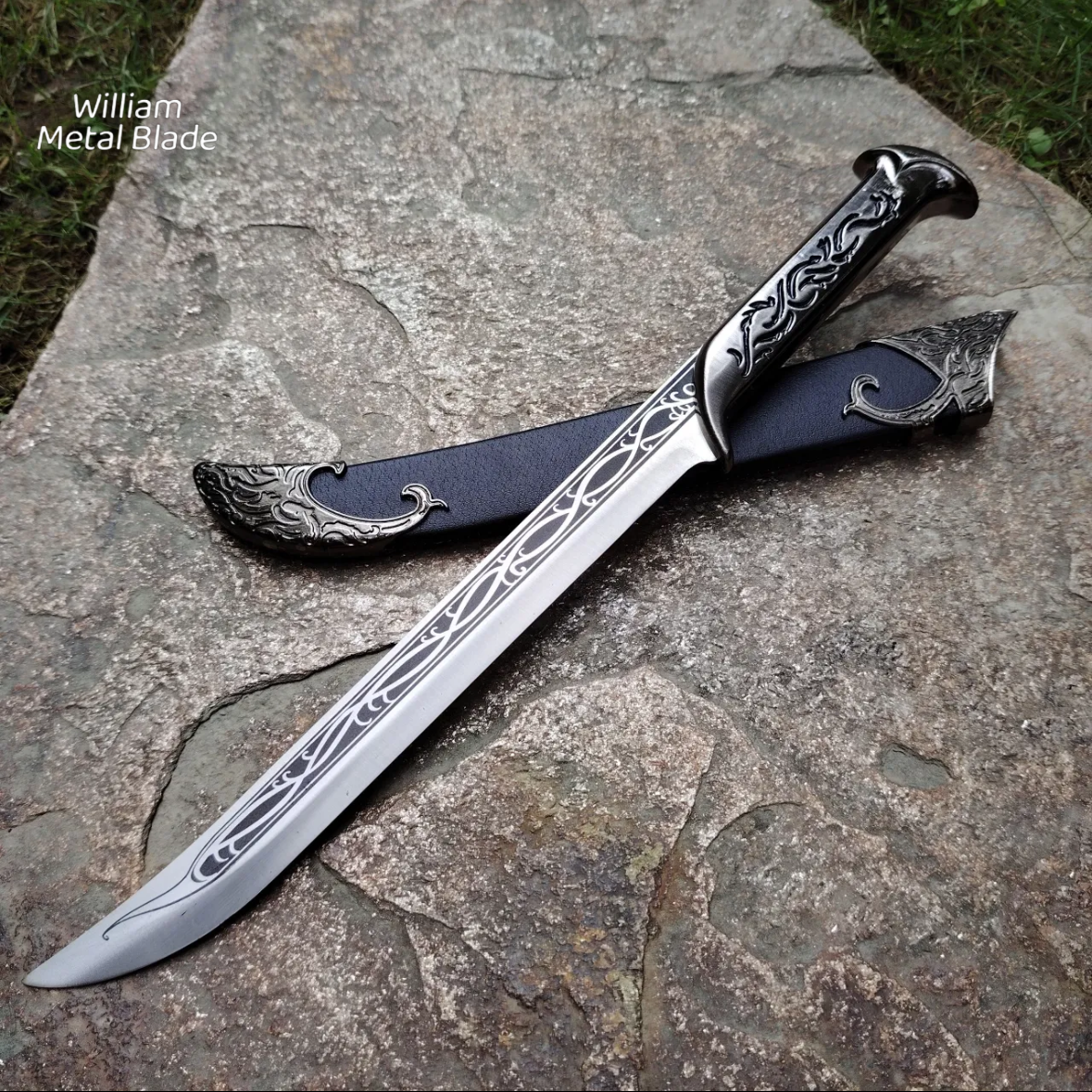 40CM/15.7" Thranduil Sword Steel Blunt Blade Display Weapon