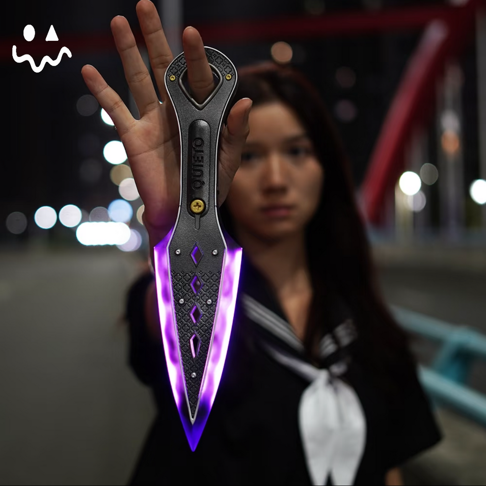 High-quality Purple Wraith Heirloom Kunai 3D Night Lamp – WilliamMetalBlade