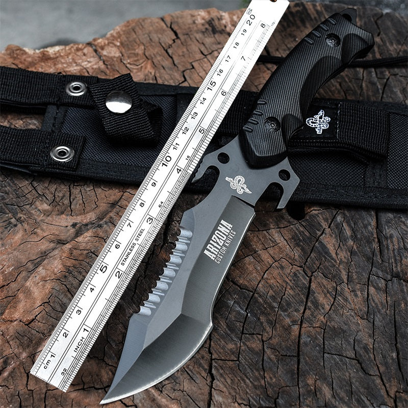 Outdoor survival knife