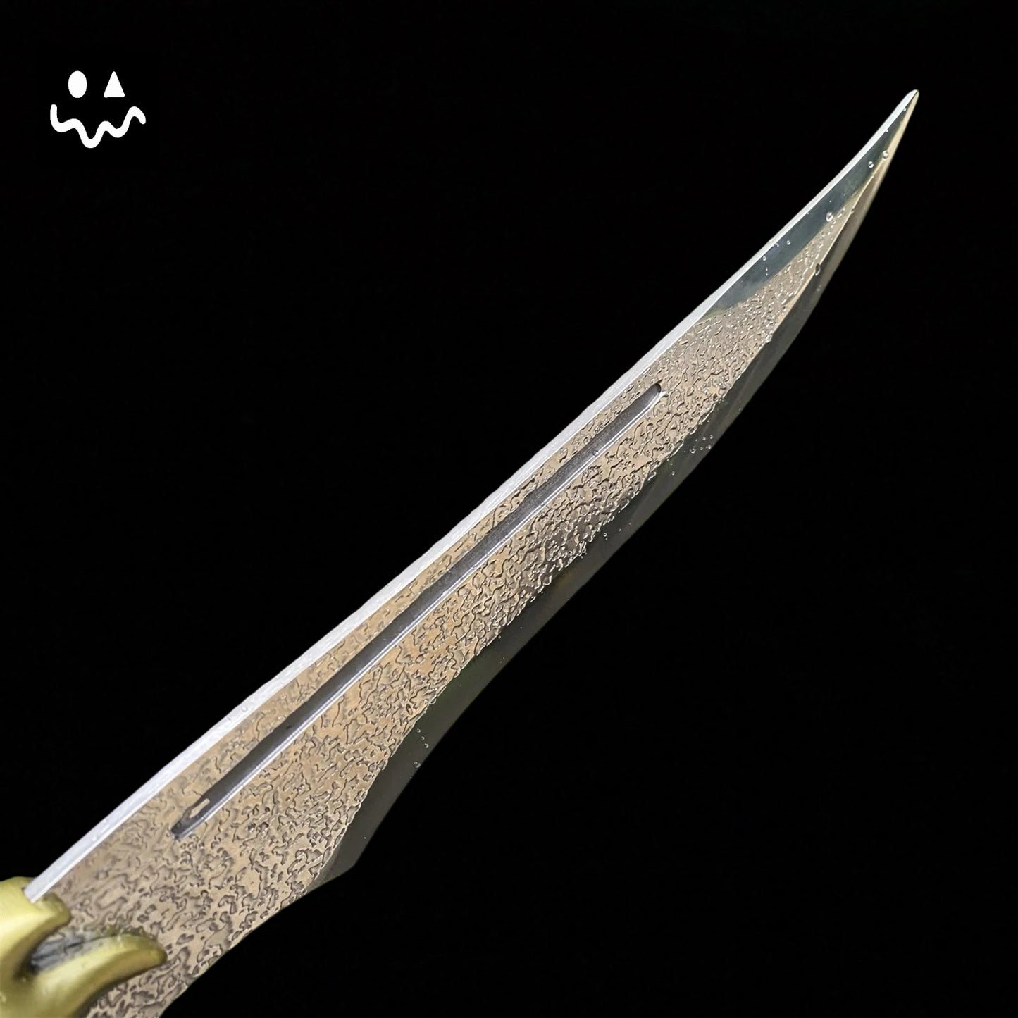 48CM/18.8" Arya Stark Valyrian Steel Dagger Catspaw Dagger Alloy Blunt Blade 1:1 Replica