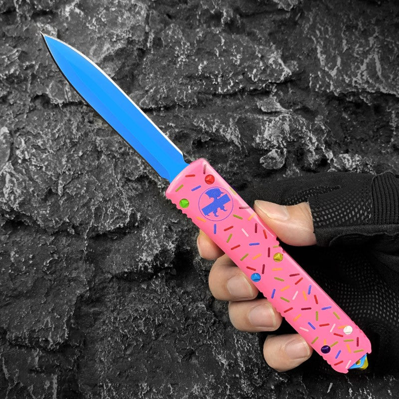 Donut EDC Self Defense OTF Knife