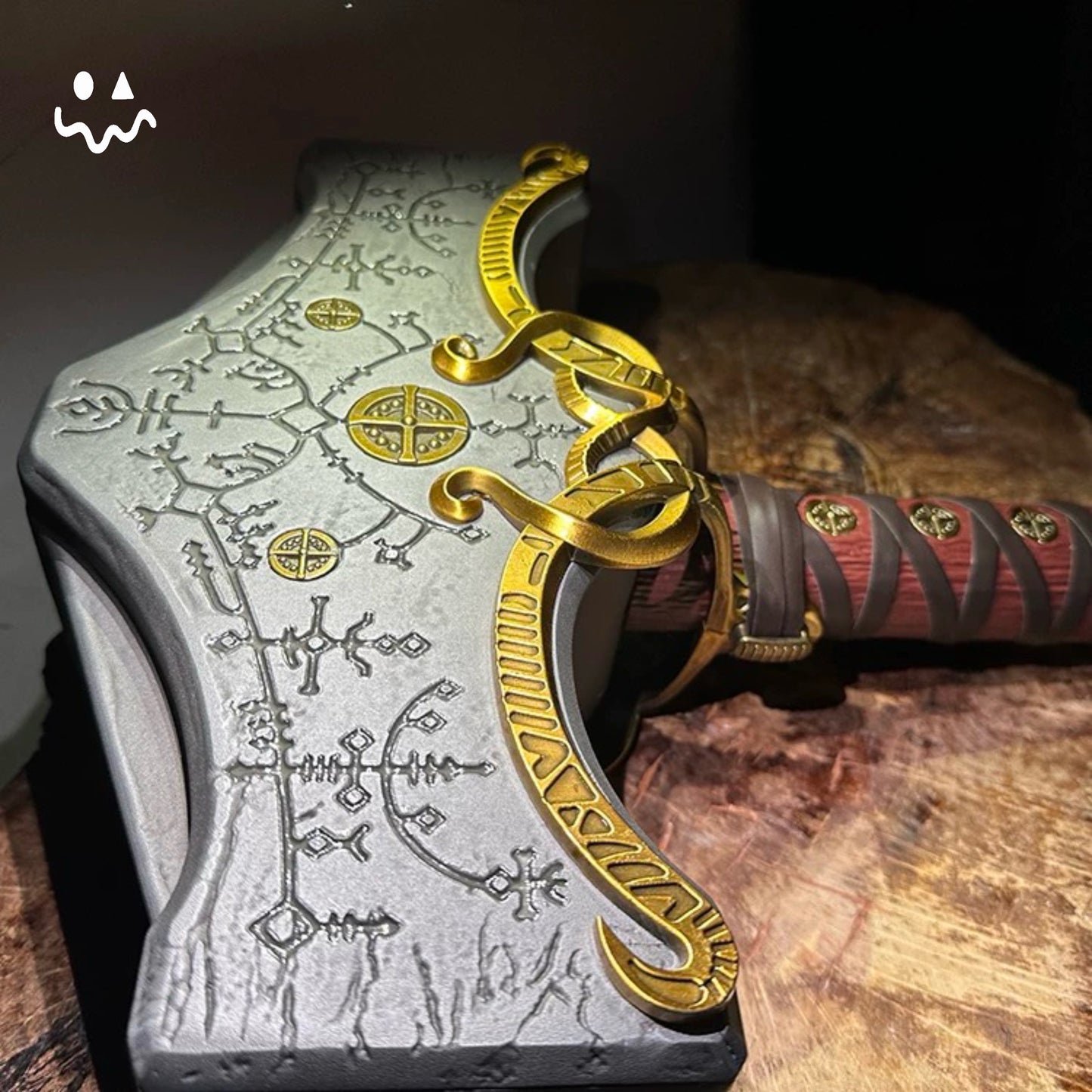 4KG/141Oz Thor Hammer Metal Replica