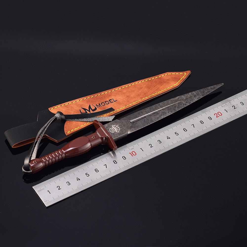 Arena Breakout Assault Dagger Metal Blunt Blade Replica