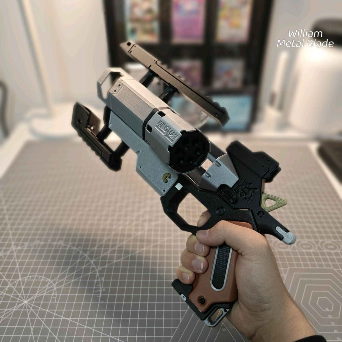 30CM/11.8" Apex Wingman Magnetic Detachable Clip 3D Printing Replica