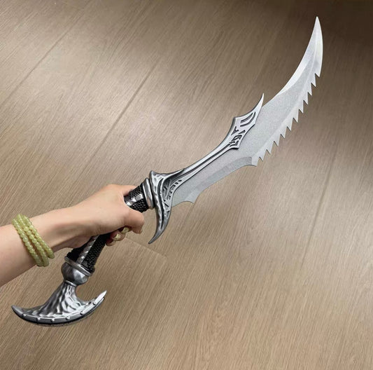57CM/22.4" Skyrim Game Weapon New Daedric Sword Blunt Metal Replica