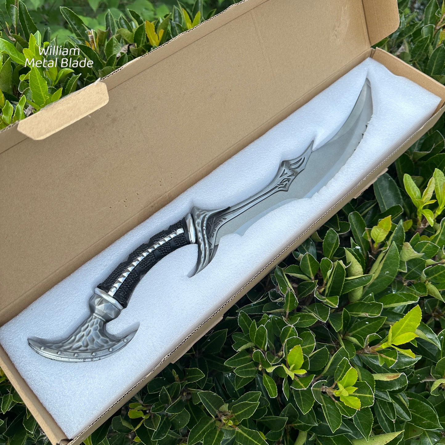 57CM/22.4" Skyrim Game Weapon New Daedric Sword Blunt Metal Replica