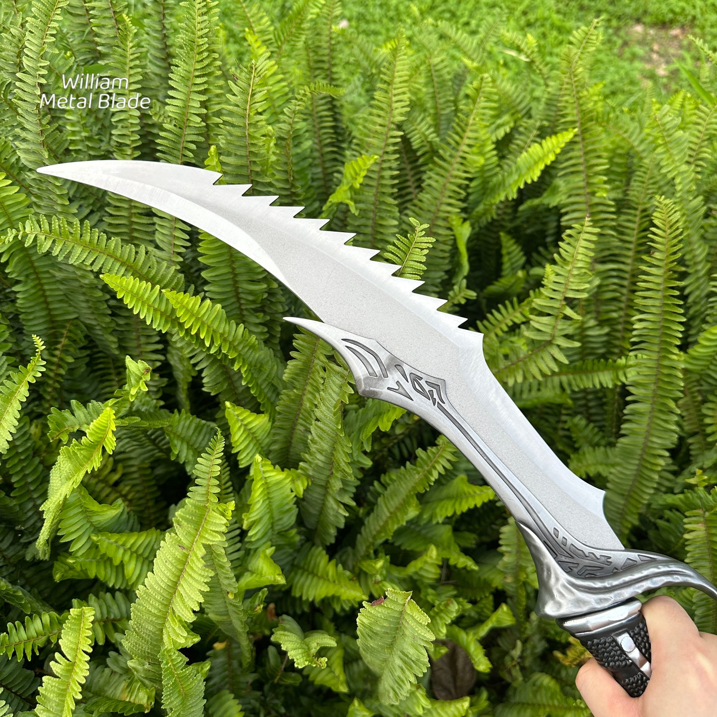 57CM/22.4" Skyrim Game Weapon New Daedric Sword Blunt Metal Replica