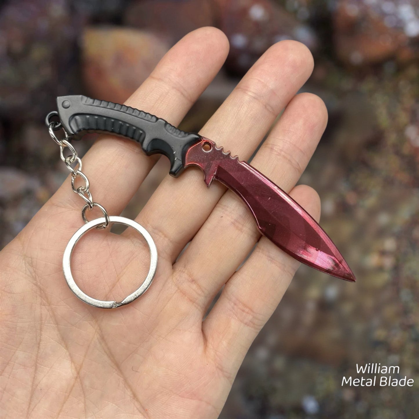 5 Optins Game Skin Mini Nepal Kukri Knives Keychains