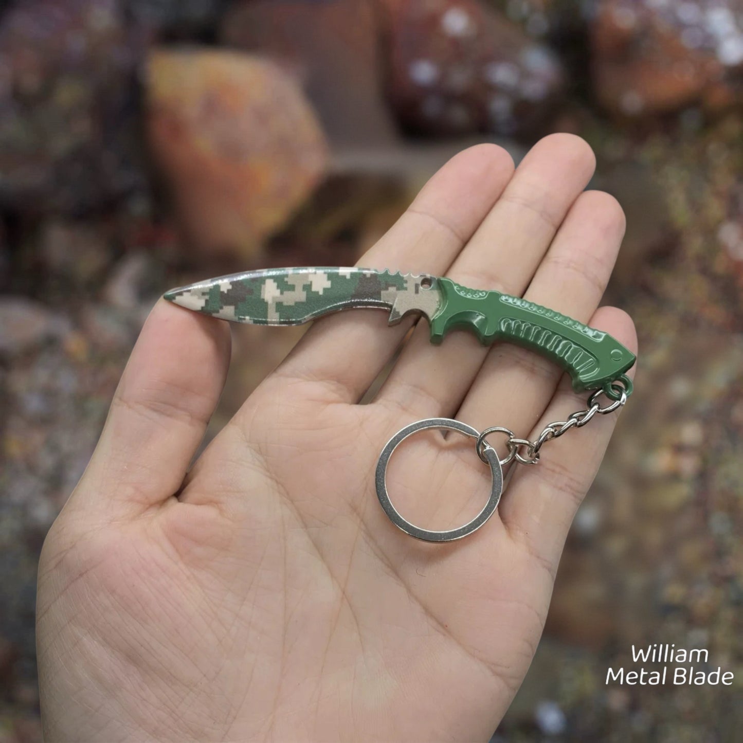 5 Optins Game Skin Mini Nepal Kukri Knives Keychains