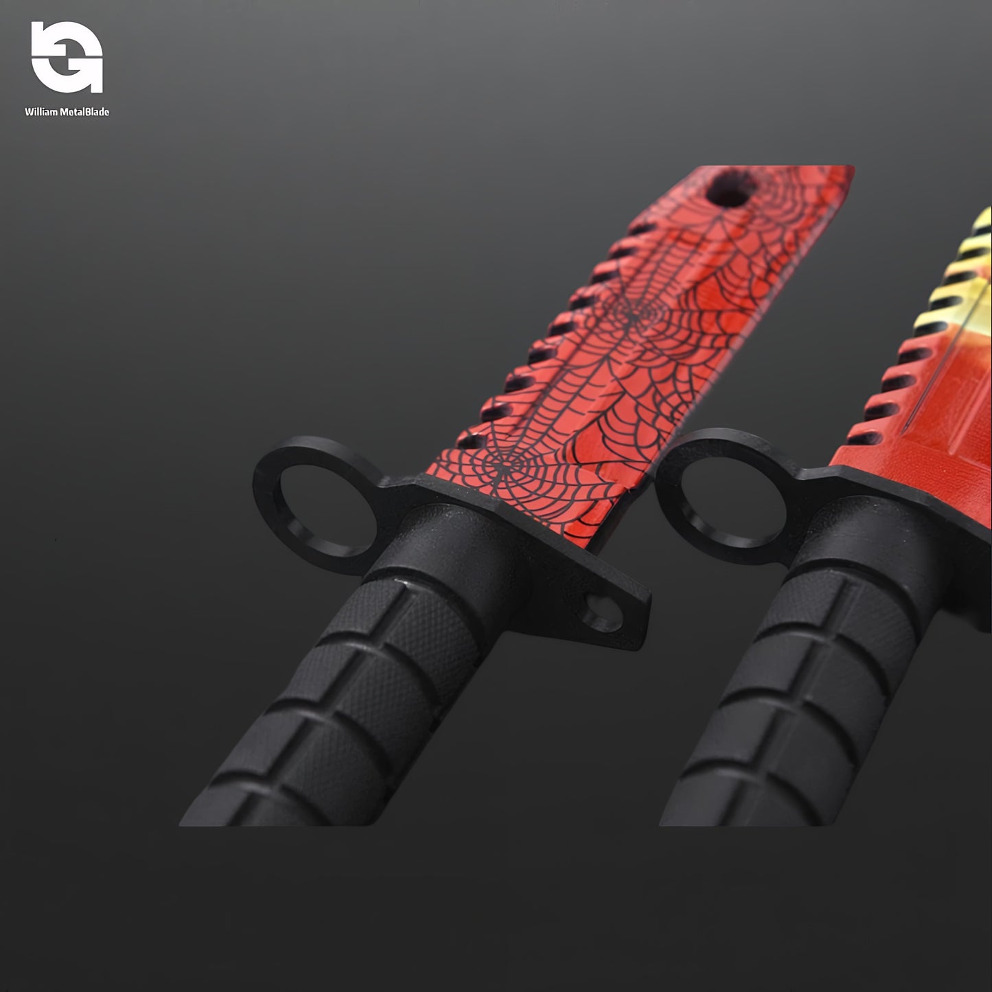 6.1oz Solid Resin Rare Skin M9 Dagger