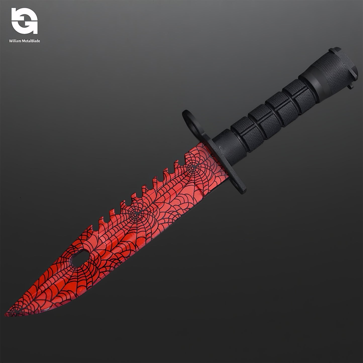 6.1oz Solid Resin Rare Skin M9 Dagger