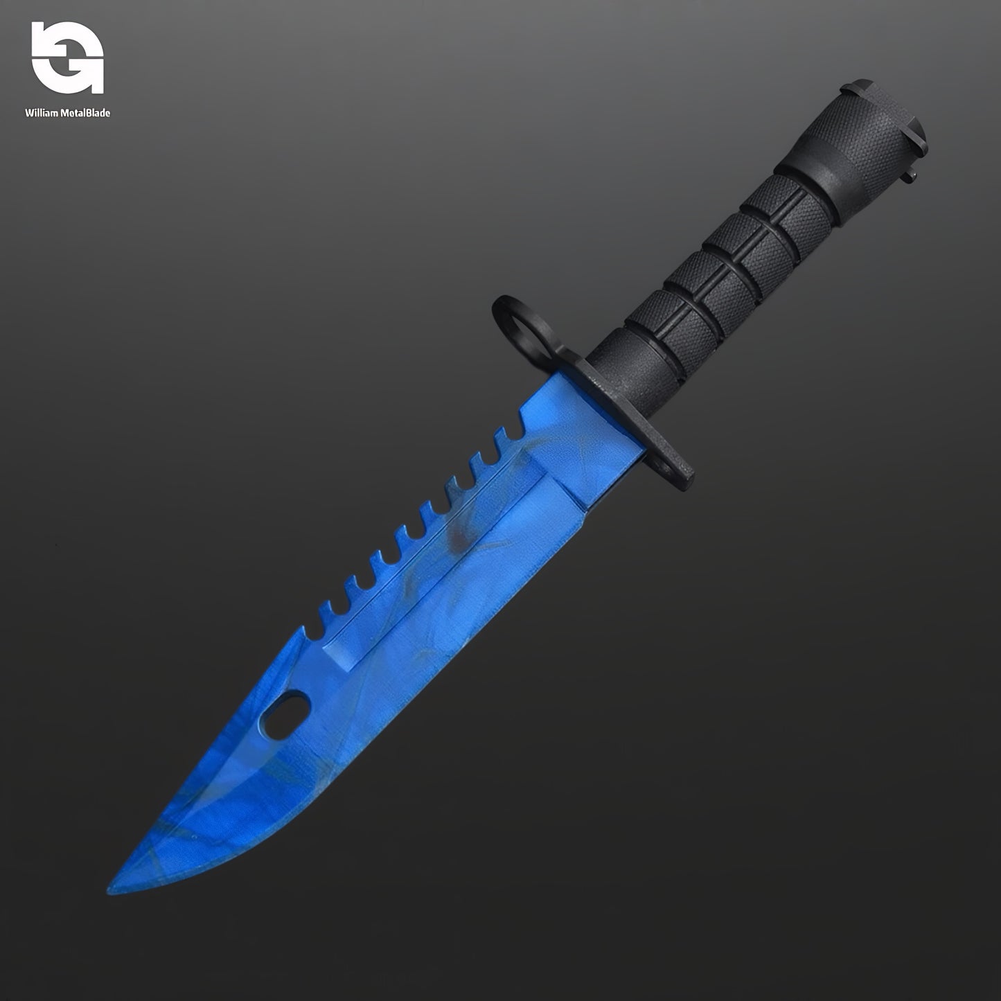 6.1oz Solid Resin Rare Skin M9 Dagger