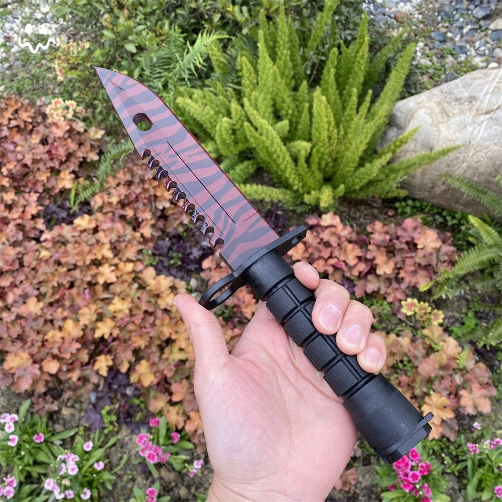 6.1oz Solid Resin Rare Skin M9 Dagger