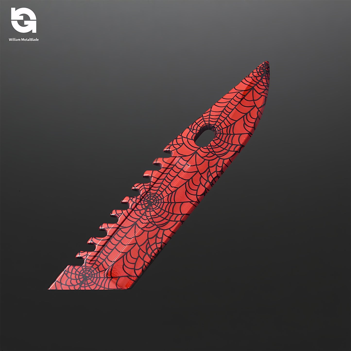 6.1oz Solid Resin Rare Skin M9 Dagger