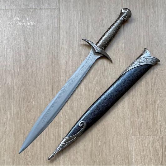 60CM/23.6" Bilbo Baggins Sword Steel Blunt Blade Display Weapon
