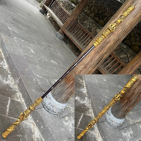 62.9" Black Myth: Wukong JinGuBang Life-Size Replica