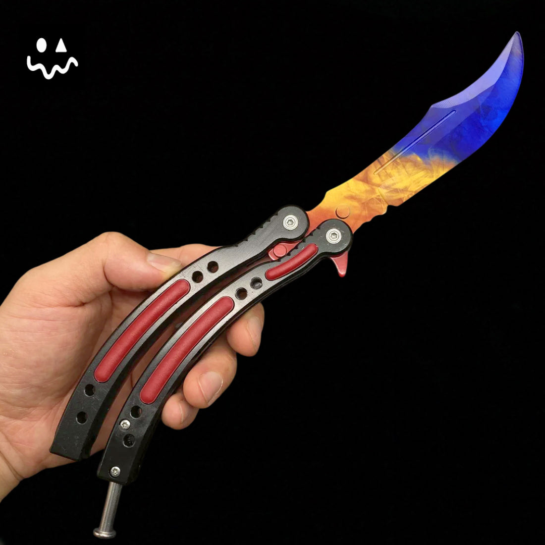 CS Balisong Blunt Blade Trainer Metal Replica Collection