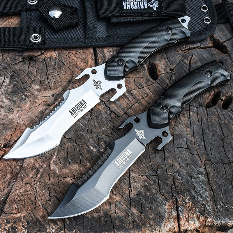 Outdoor survival knife