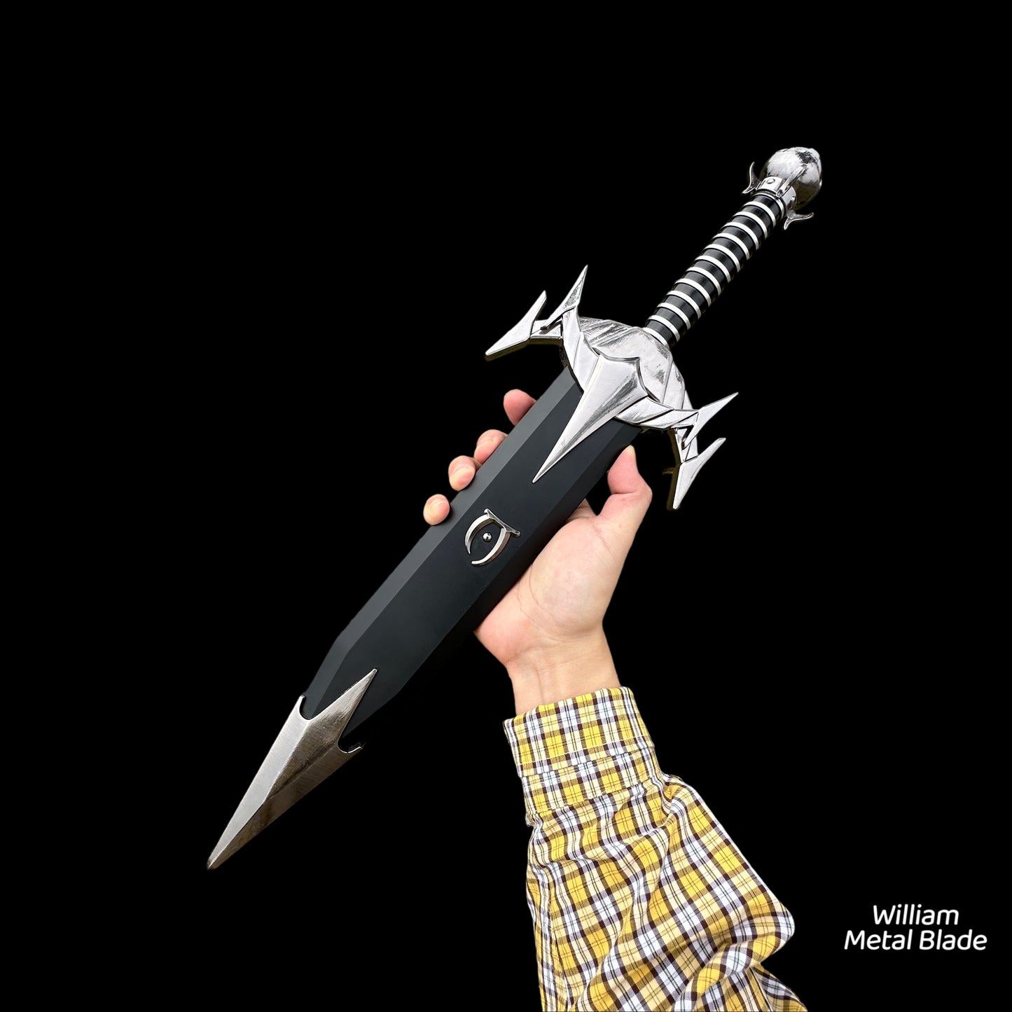 Steel Mehrunes Dagon Razor Dagon Dagger Blunt Blade 1:1 Replica